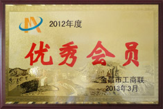 2012年度優(yōu)秀會(huì)員